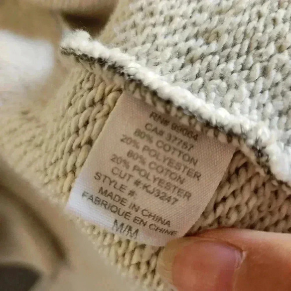 Element Gray and White Tribal Print Cardigan Size Medium - Picture 3 of 5